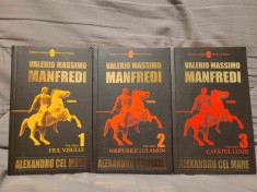 ALEXANDRU CEL MARE (FIUL VISULUI/NISIPURILE LUI AMON/CAPATUL LUMII)-VALERIO MASSIMO MANFREDI