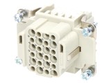 Conector HARTING Han&reg; HMC mamă 10A 250V inserturi contact HDC 24 pini