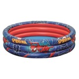 Piscina Gonflabila Albastra Rosie Spiderman 1.22x0.30m Bestway + 3 ani, 2-4 ani, Multicolor, Unisex