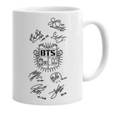 Cana alba personalizata bts kpop, INOVATIX&reg;. 330 ml
