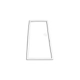 Garnitură magnetică pentru frigider ELECTROLUX 2248016160 2248018349 Original