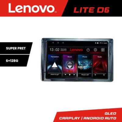 Navigatie Toyota 2DIN Lenovo Kit-TY2DIN 8 core 6+128 GB Android Waze USB Navigatie Internet Youtube Radio CarStore Technology foto