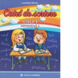 Caiet de scriere. Clasa I. Semestrul 2 (cod CD)