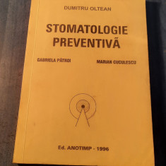 Stomatologie preventiva Dumitru Oltean