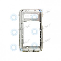 LG E510 Optimus Hub Backcover, Middlecover Silver piesa de schimb SJ20823