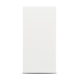 &Icirc;ntrerupător Simplu 1M 10A ELBI Moda Voice Modular Modern, Montaj &Icirc;ngropat Standard Italian, Design Elegant Pentru Iluminat Eficient, Alb sau Mat