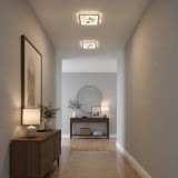 Lustra LED Alessandro DESIGN KATHLEEN RGB 25W Lumina Calda Neutra RGB Alb Design Modern 19x19cm