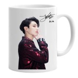 Cana alba personalizata bts kpop jungkook army, INOVATIX&reg;. 330 ml, Oem