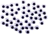 Set de Ochisori Colorati 10 mm din plastic pentru Crafting 50 buc OCHISORI 10MM 50BUC/SET JUNIOR