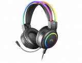 Cumpara ieftin Casti Mars Gaming MHRGB, Chroma RGB Flow, microfon profesional - RESIGILAT