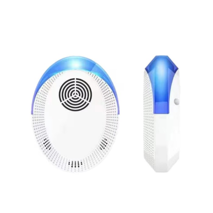 Set 2 Dispozitive Ultrasonice pentru Daunatori, BIRAI BR03, 25-65 kHz, 90-250 V, 5W, Anti Soareci, Gandaci, Tantari, Furnici, Purici, Protejeaza Casa,