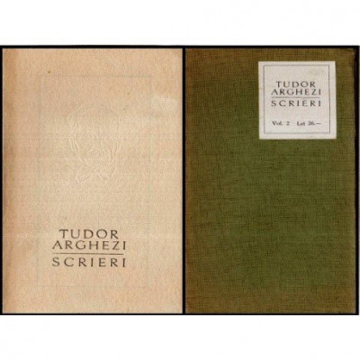 Tudor Arghezi - Scrieri vol. II - versuri - 113638 foto