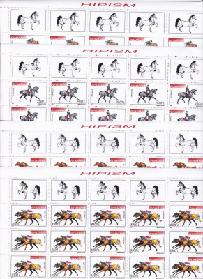 Romania, LP 1557b/2001, Hipism, MINICOLI, MNH foto