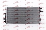 Radiator racire Porsche 718 2016-; motor 2.0 T, 2.5 T, partea dreapta, dimensiuni [mm] 490x260x26; 982121254; SRLine, aftermarket