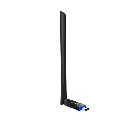ADAPTOR RETEA Tenda AC650, extern wireless 2.4 GHz, USB 2.0 port, 650 Mbps, antena externa x 1, &amp;quot;U10&amp;quot; (timbru verde 0.18 lei) foto
