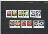 ROMANIA 2020 LP 2267 FLORI SERIE CU VINIETA MNH NESTAMPILATA