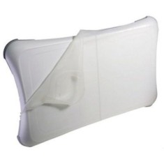 Husa de silicon pentru Nintendo Wii Fit Board - Alba (e)