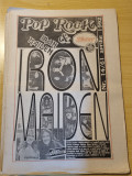 Pop rock &amp; show aprilie 1992-interviu daniel iordachioaie,iron maiden.c.c. catch