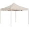 Gossi cort de petrecere profesional pliabil, crem, 2 x 2 m, aluminiu
