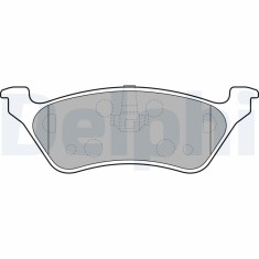 DELPHI LP1694 set placute frana,frana disc
