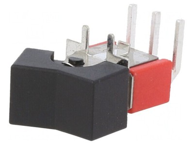 Comutator Basculant ON-ON Negru 2A/250VAC 5A/28VDC foto