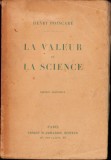 HST C3492 La valeur de la science, edition definitive, par Henri Poincare, Paris