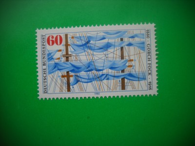 HOPCT TIMBRE MNH 1722 POETUL GORCH FOCK-VAPOR/CORABIE-1980 1 VAL -GERMANIA foto
