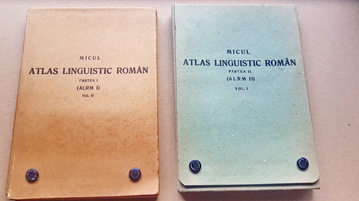F129-I-Micul Atlas Lingvistic Roman anii 1940-S. Puscasiu- Regele Mihai-S. Pop.