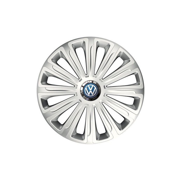 Set 4 capace roti Cu Inel Cromat Trend R14 pentru gama auto Volkswagen
