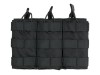 Port incarcator triplu modular 8Fields Negru
