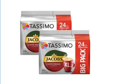 Set 48 capsule TASSIMO Tassimo Cafe Crema XL Capsule foto