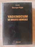 Vademecum Urgente Medicale - George Popa, Polirom 1996, 411 pagini
