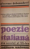 POEZIE ITALIANA DIN SECOLUL AL XX - LEA, Univers