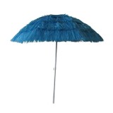 Umbrela pentru plaja Wakiki Blue, nylon si metal, 180 cm, albastru, Strend Pro