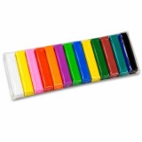 Cumpara ieftin Plastilina multicolor 15 culori, 170 g, 15 batoane 6 x 1 x 1 cm, set creativ modelaj copii, textura moale, non-toxica, fara gluten, 3+ ani