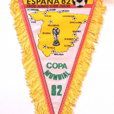 Fanion fotbal Campionatului Mondial Spania 1982