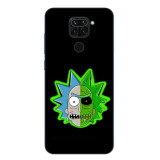 Husa compatibila cu Xiaomi Redmi Note 9 Silicon Gel Tpu Model Rick And Morty Alien