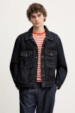 Levi&#039;s geaca jeans EMBARCADERO STATION JKT culoarea albastru marin, de tranzitie, 0010P