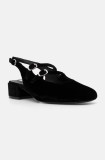 Steve Madden pumps City View culoarea negru, cu toc drept, cu toc deschis, SM11002870