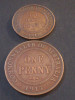 One Penny 1917 + Half Penny 1917 Australia (poze), Australia si Oceania