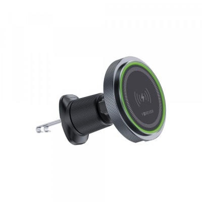 Incarcator Auto Wireless Forever MACH-200, 15W, 1.67A, Negru foto