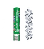 Tun Confetti Cannon 30cm Model Confetti Fotbal Negru Alb