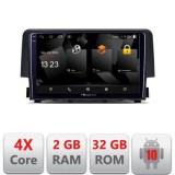 Navigatie Honda Civic 2016-2020 Android Ecran 720P Quad Core 2+32 carplay android auto CarStore Technology