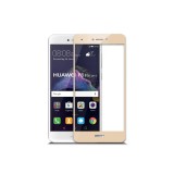 Cumpara ieftin Folie Sticla Tempered Glass Huawei P8 Lite 2017 P9 Lite 2017 4D/5D full glue fullcover gold