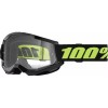 Ochelari cross/enduro/atv 100% Strata 2 Solar Eclipse verde fluo/negru, 100%