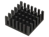 Radiator Aluminiu Negru 23x23x10 mm