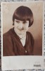 Portret de fetita// foto tip CP, Joanovics Cluj, Romania 1900 - 1950, Portrete