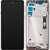 Cumpara ieftin Display cu Touchscreen Motorola Edge 20, cu Rama, Gri, Service Pack 5D68C19192