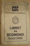 M3 C18 - 1956 - Libret de economii - Casa de economii si consemnatiuni - CEC