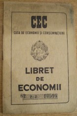 QW13 4 - 1956 - Libret de economii - Casa de economii si consemnatiuni - CEC